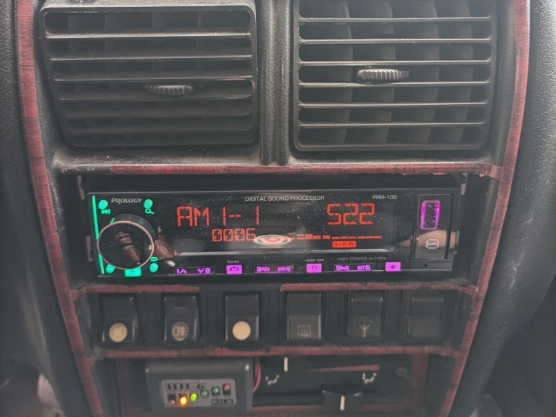 Изображение Обзор с DRIVE2: Замена магнитолы, и знакомство с PROLOGY PRM-100 POSEIDON